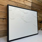 Tidal 9 (Snow | 30in x 40in | Black Frame)