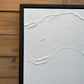 Tidal 9 (Snow | 30in x 40in | Black Frame)