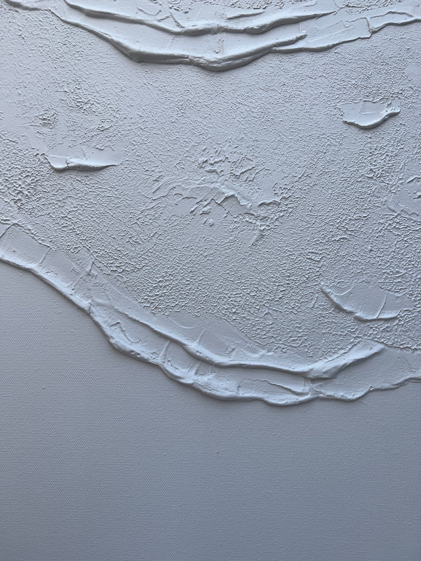 Tidal 9 (Snow | 30in x 40in | Black Frame)