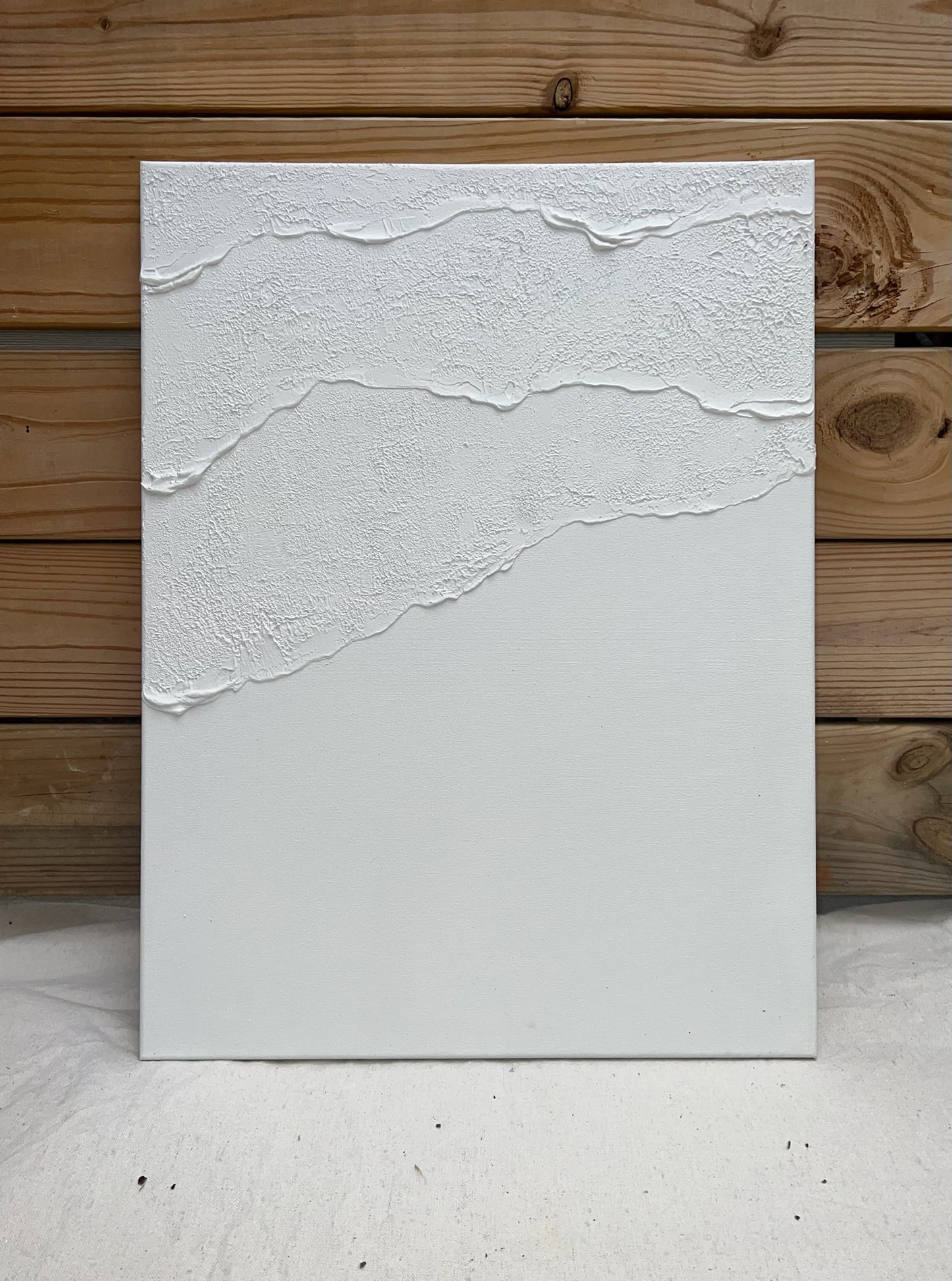 Tidal 2 (Snow | 18in x 24in | Triptych)