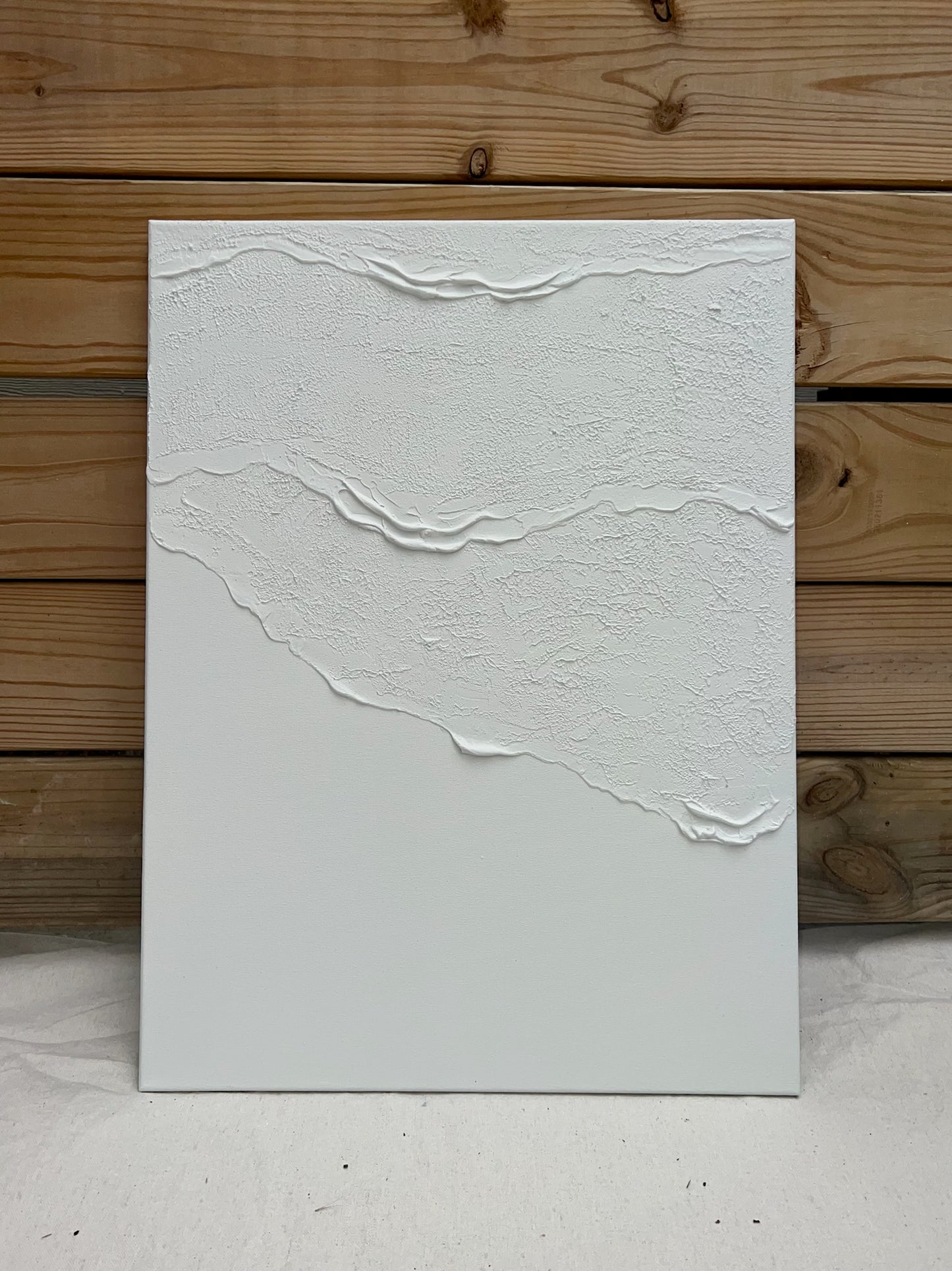 Tidal 2 (Snow | 18in x 24in | Triptych)