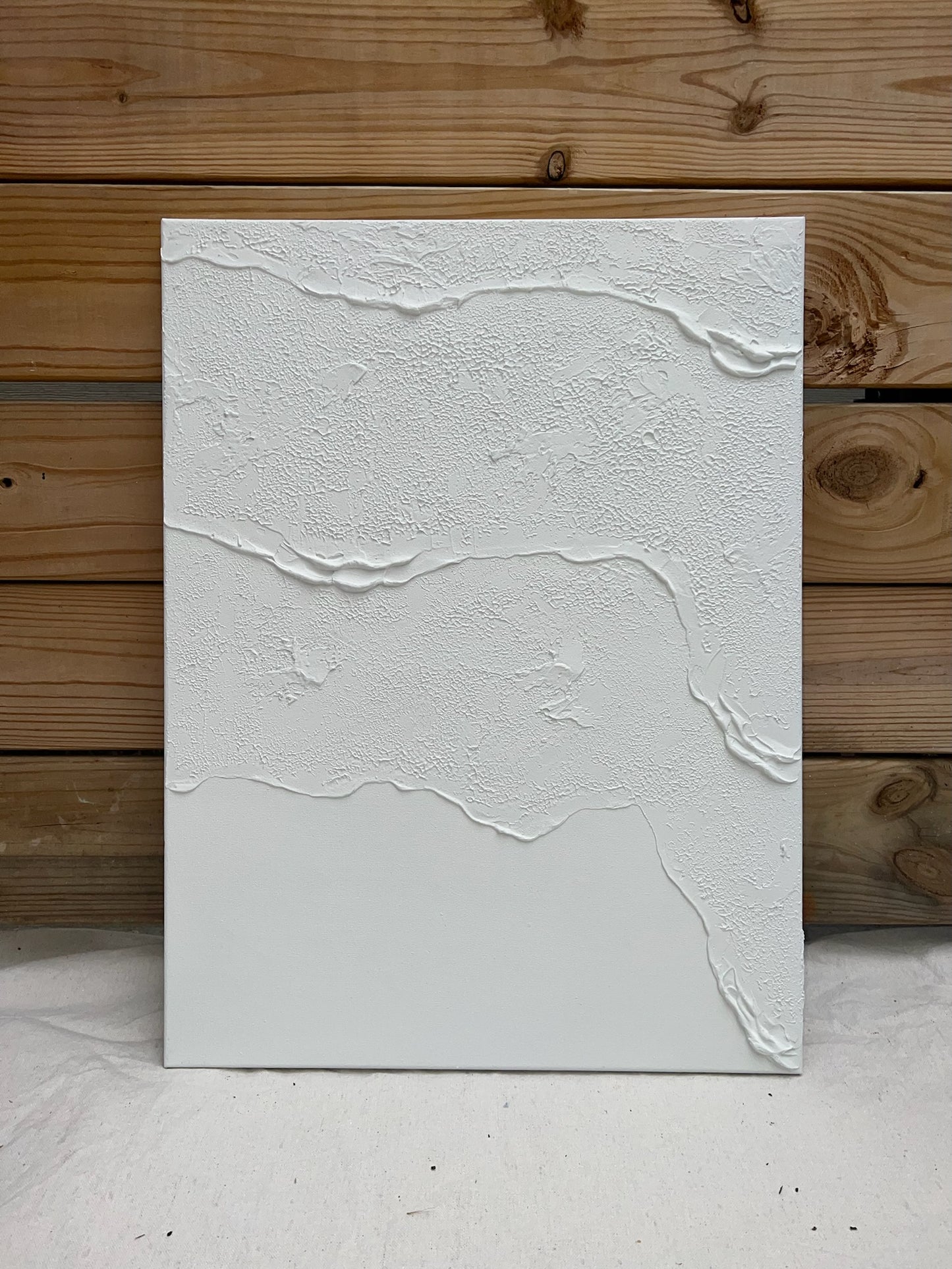 Tidal 2 (Snow | 18in x 24in | Triptych)